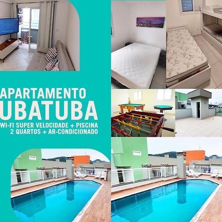 Apartamento Ubatuba Itagua - Ar - Wifi 外观 照片