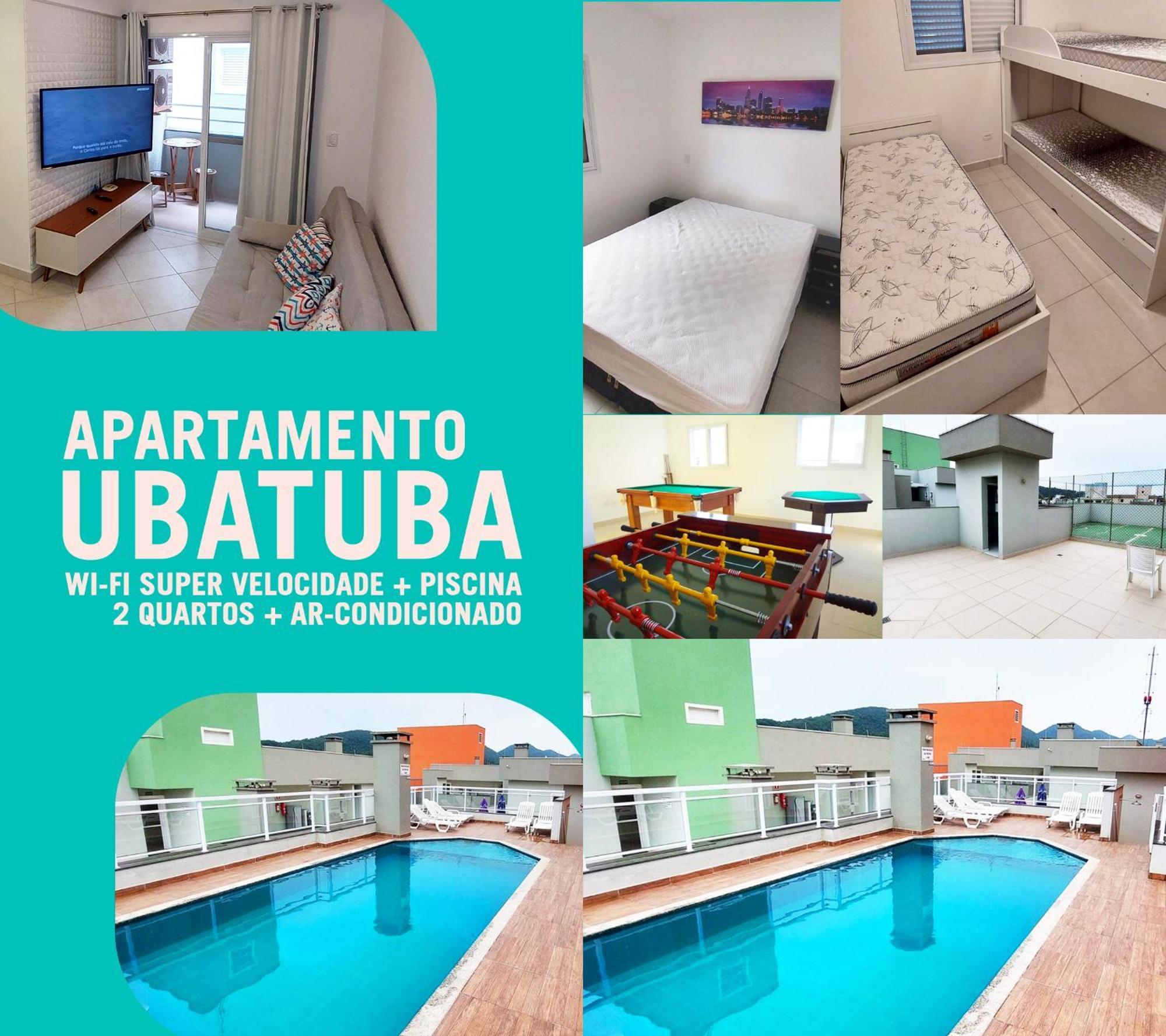 Apartamento Ubatuba Itagua - Ar - Wifi 外观 照片